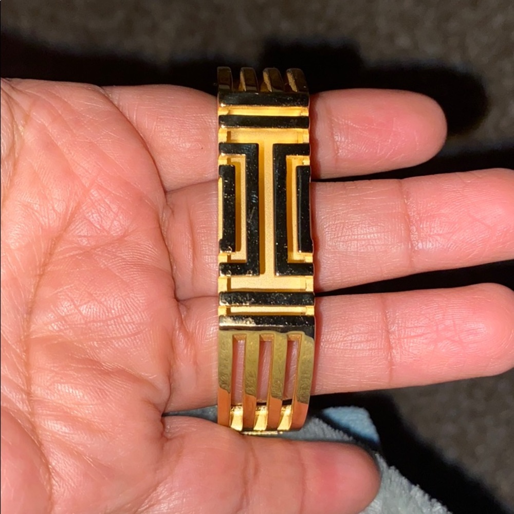 Tory Burch FitBit Flex bracelet gold.
